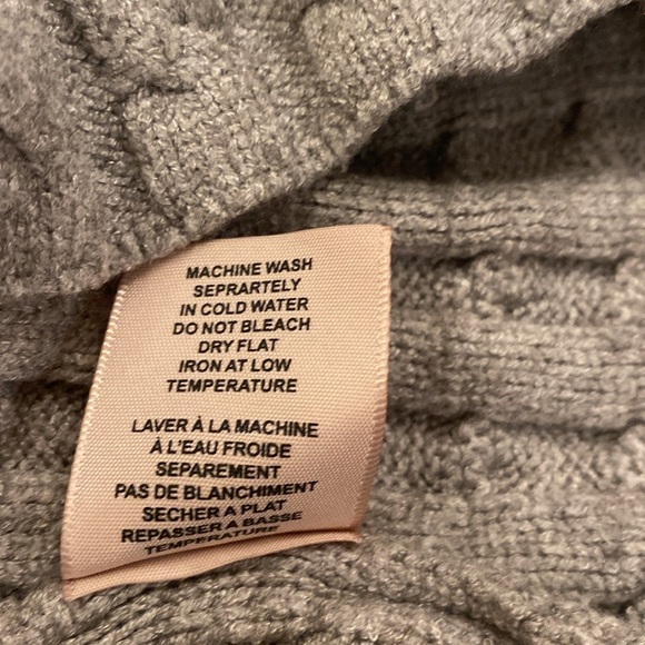 Philosophy Women's Gray Long Sleeve Top Sweater Size S/P - Picture 6 of 8